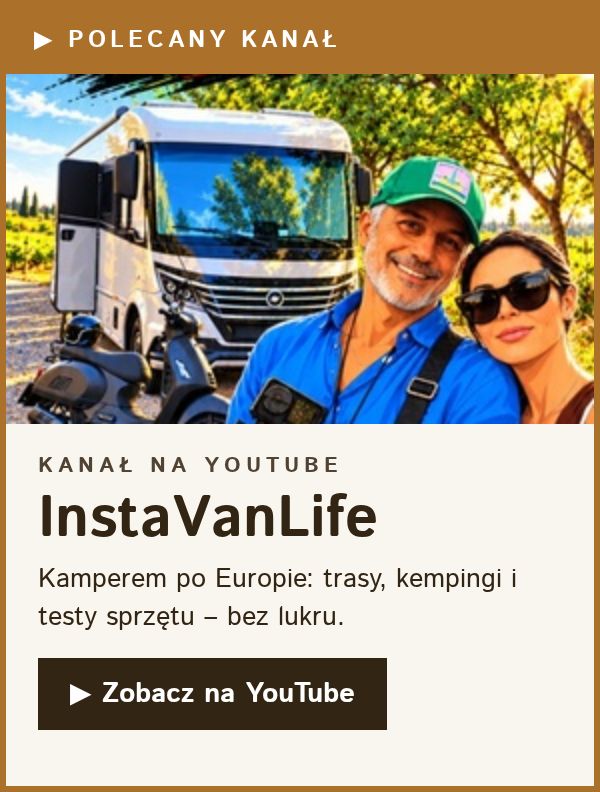 InstaVanLife – kanał o podróżach kamperem na YouTube